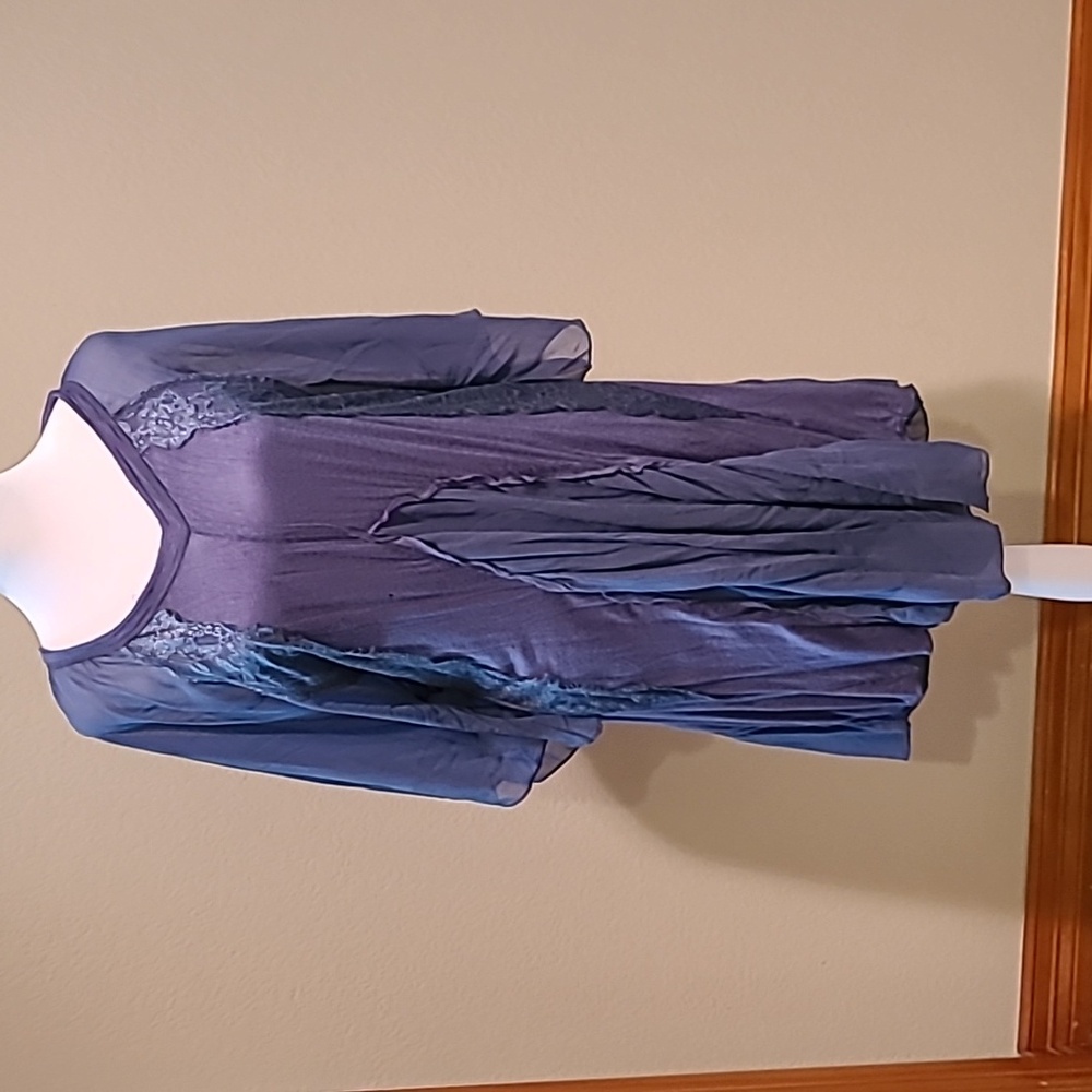 WOMAN'S BLUE MONORENO DRESS SIZE M